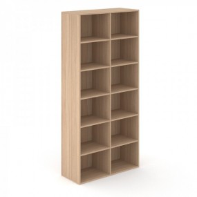 Bookcase CHOICE 6H - 1x partition, 100x40x213 cm / C6N100 /