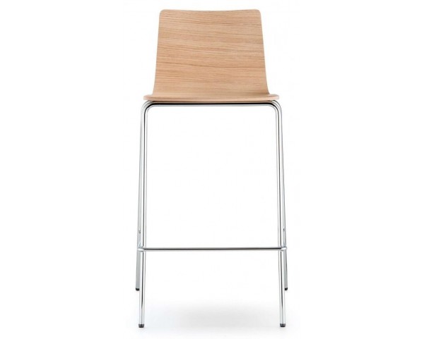Nízka barová stolička INGA 5616 DS - bielený dub