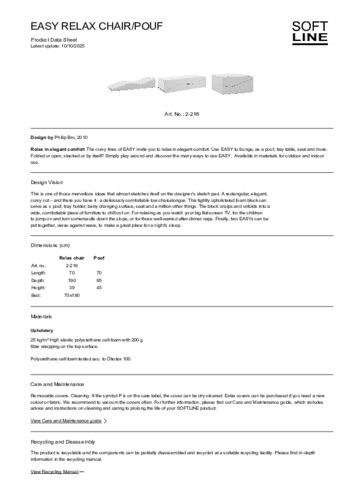 EASY Relax chair_Pouf - Softline - Product-data-sheet - EN.pdf