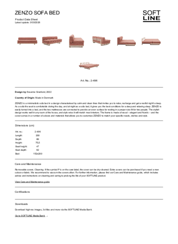 ZENZO-Sofa-bed - Softline- Product-data-sheet - EN.pdf