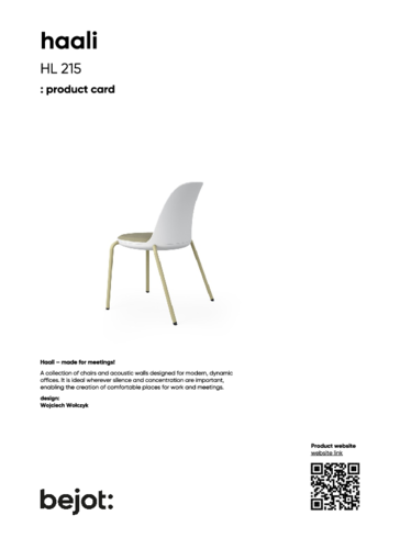 bejot haali HL 215 - product card.pdf