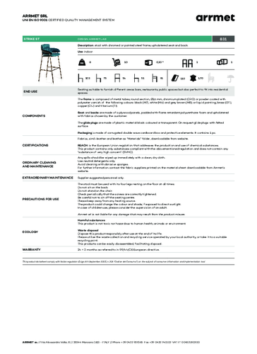 Produktový list - Arrmet_Strike ST.pdf