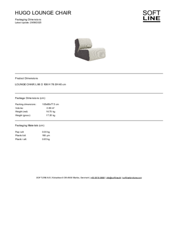 HUGO-Lounge-chair Packaging dimensions - Softline.pdf