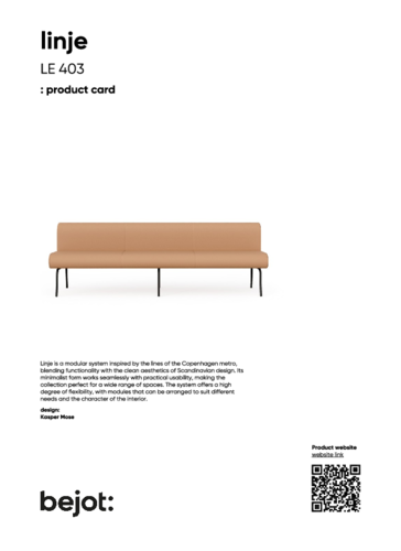 bejot linje LE 403 - product card.pdf