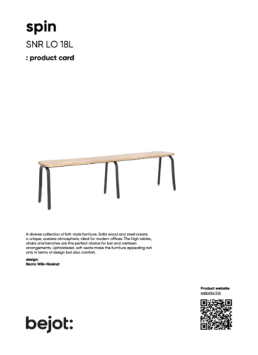 bejot spin SNR LO 18L - product card.pdf