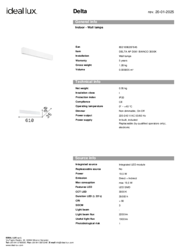 DELTA AP D061 BIANCO 3000K.pdf