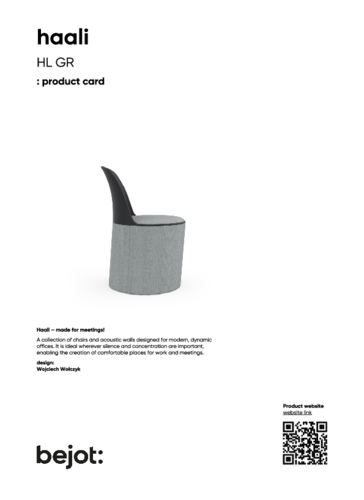 bejot haali HL GR - product card.pdf
