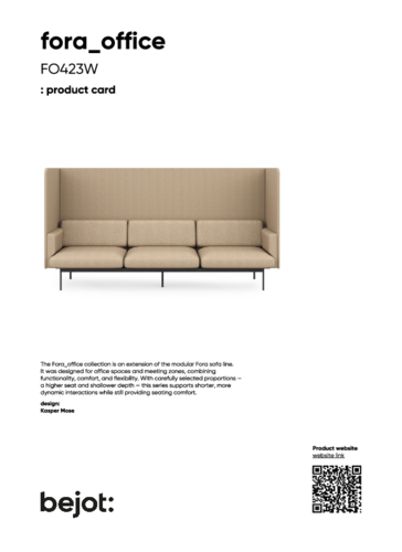 bejot fora_office FO 423W - product card.pdf