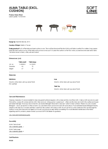 ALMA-Table-excl-Cushion - Softline - Product-data-sheet - EN.pdf