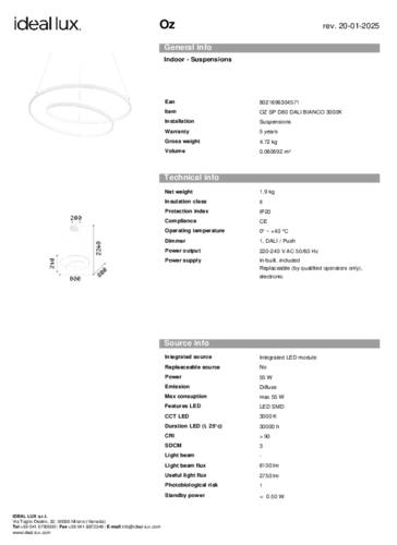 OZ SP D80 DALI BIANCO 3000K.pdf