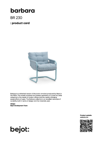 bejot barbara BR 230 - product card.pdf