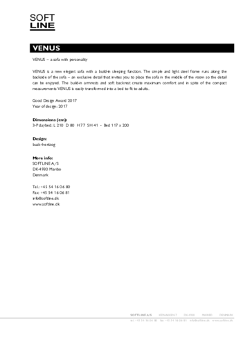Produktový list VENUS_EN.pdf
