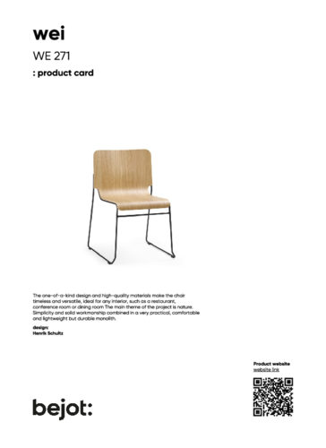 bejot wei WE 271 - product card.pdf