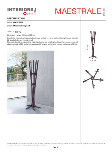 Maestrale - Specification.pdf