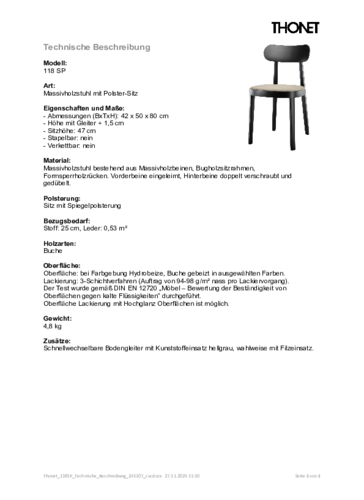 Thonet_118SP_Technische_Beschreibung_241107_sw.pdf