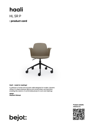 bejot haali HL 5R P - product card.pdf