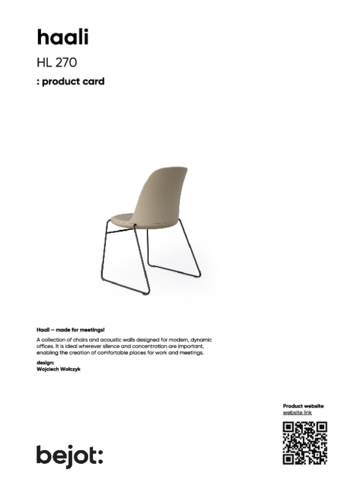 bejot haali HL 270 - product card.pdf