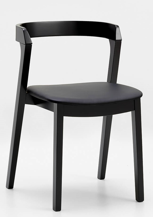 Levně CANTARUTTI - Židle ARCO - s čalouněným sedákem