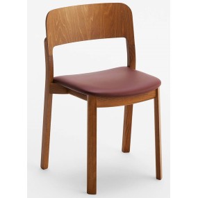 Židle HART 1.01.I - s čalouněným sedákem
