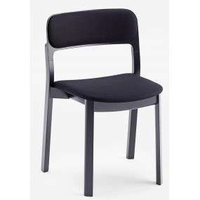 Židle HART 1.03.I - s čalouněným sedákem a opěrákem