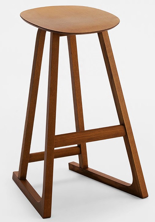 Levně CANTARUTTI - Barová židle SPRINT - dřevěná
