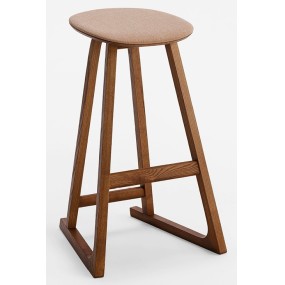 SPRINT bar stool - with upholstered seat