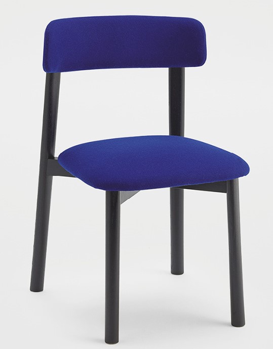 Levně CANTARUTTI - Židle TUILLI - s čalouněným sedákem a opěrákem
