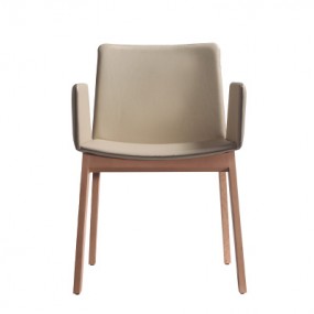 AVA chair with armrests