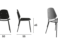 Židle COL - 3
