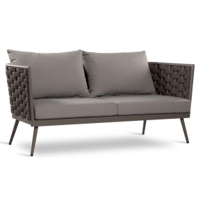 Outdoor sofa CAPPUCCIO