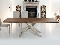 Stůl ARTISTICO dřevěný, 200/250x106 cm - 2