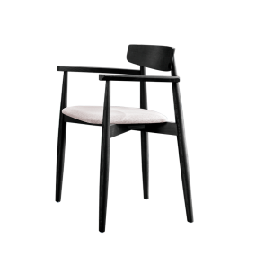 CLARETTA chair with armrests