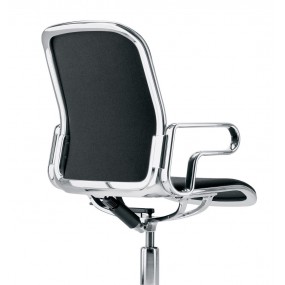 Židle CLOUD MEETING se středně vysokým opěrákem a kluzáky
