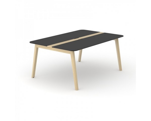 Rokovací stôl NOVA WOOD HPL 160x120 cm