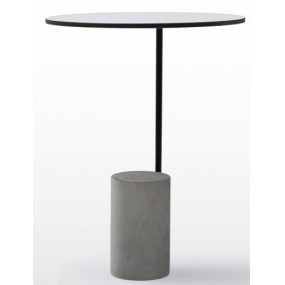 Stôl XAXA HIGH, betónová základňa