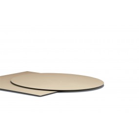Table plate COMPACT 10mm - black core - DS