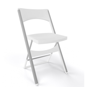 Židle COMPACT, bílá