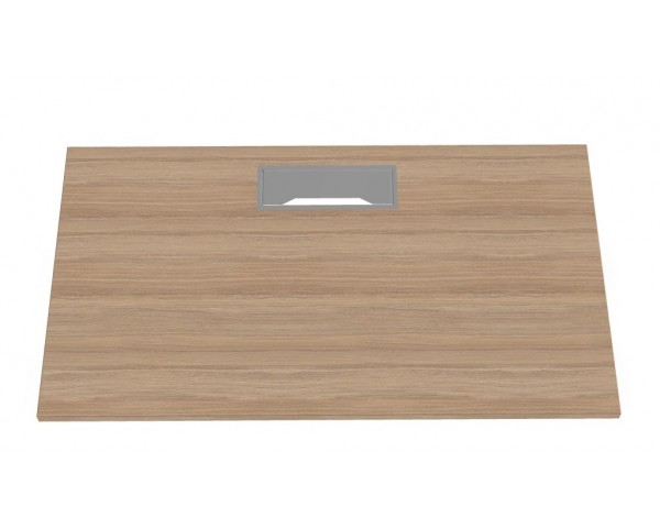 MY SPACE table top with cut-out and electric box with a depth of 68 cm - various widths