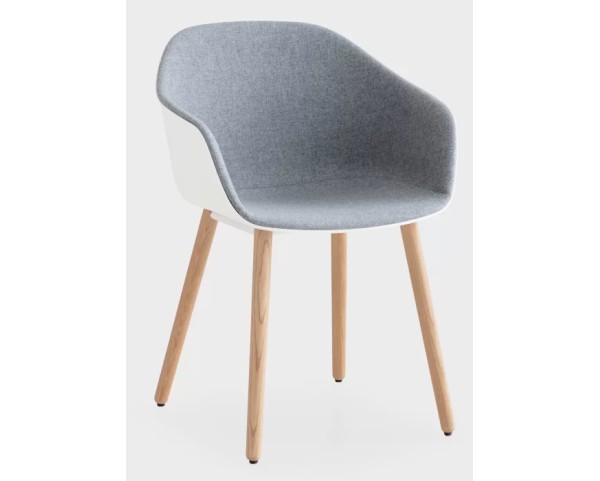 Chair SEELA S332 - S313 with upholstered seat and backrest