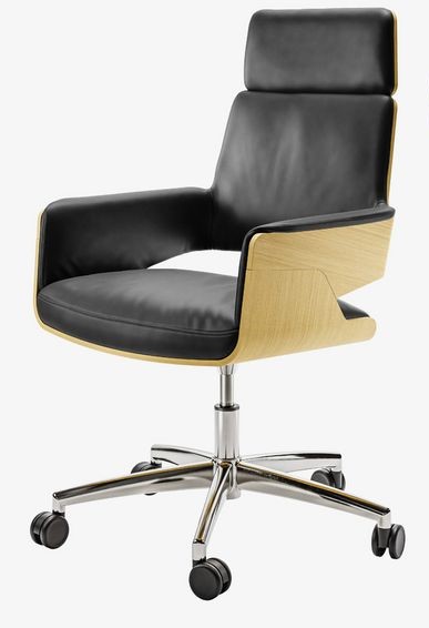 Levně THONET - Kancelářská židle S 845 PVDRWE