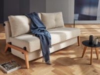 Folding sofa CUBED WOOD SOFA 140-200 - 2