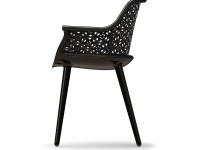 CYBORG elegant chair - black - 2