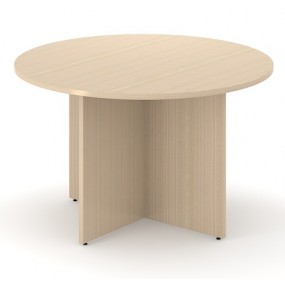 Meeting table OPTIMA with central base Ø120 cm