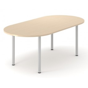 Jednací stůl OPTIMA oválný 200x100x72 cm