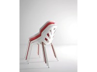 Chair NINJA NA - mustard/chrome - 3