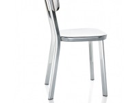 Židle DEJA-VU - leštěný hliník - 2
