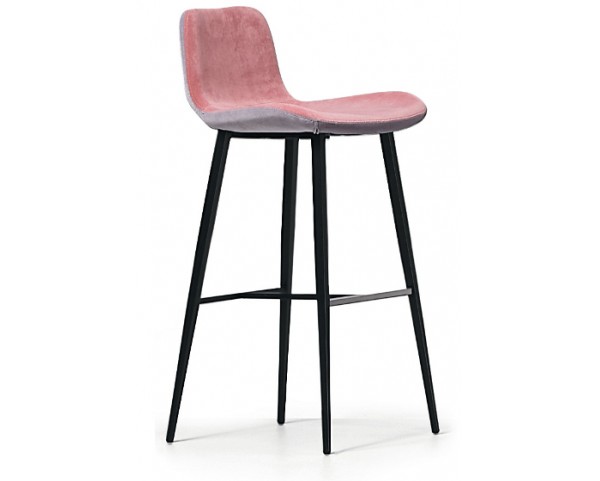 Two-tone bar stool DALIA