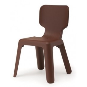 Children's chair ALMA brown SALE 2 pcs