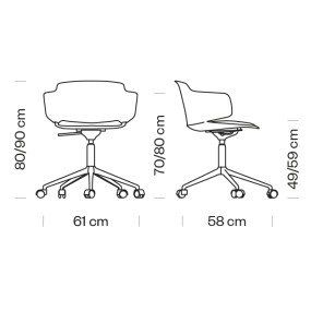 Židle CLASSY 1089N s područkami