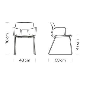 Židle SNAP 1116 s područkami